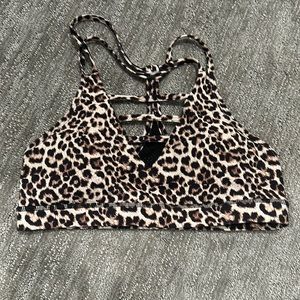 Cheetah print Zyia Sports Bra